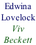 Edwina  Lovelock  Viv  Beckett