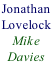 Jonathan  Lovelock  Mike  Davies