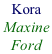 Kora  Maxine  Ford